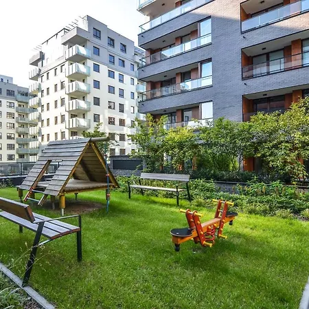 Warszawskie Delux Siedmiogrodzka Apartmán Varšava