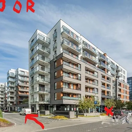 Warszawskie Delux Siedmiogrodzka Apartmán Varšava